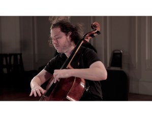 Matt Haimovitz playing Danid Sanford - Credit Daniel Carroll